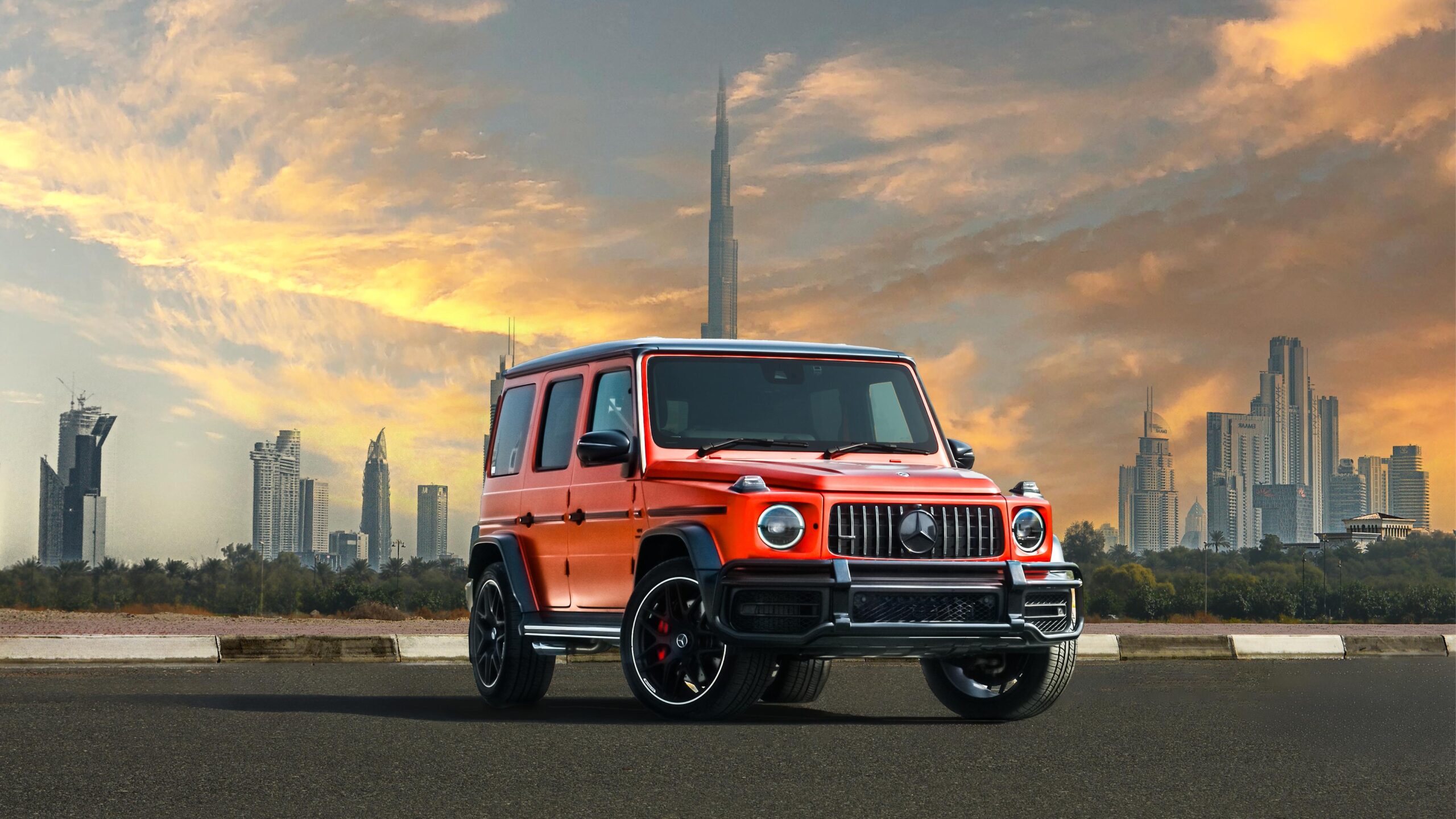 Mercedes Benz G63 – Orange