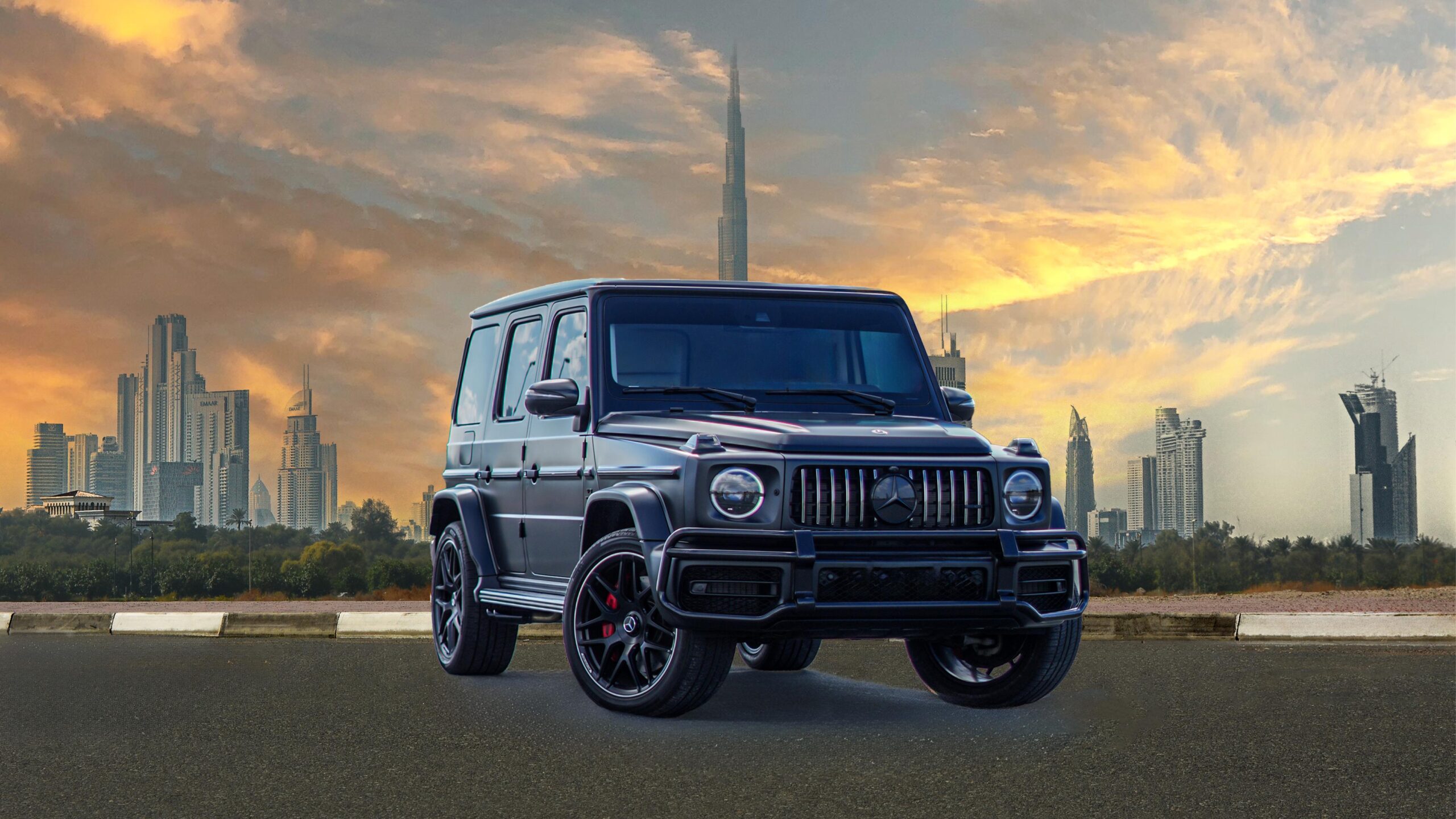 Mercedes Benz G63 – Matte black